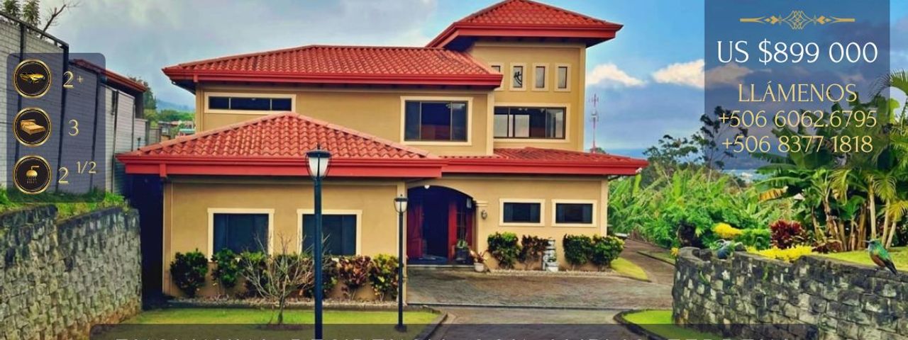 EXCLUSIVE RESIDENCE WITH LARGE LOT AND GREAT POTENTIAL SAN RAFAEL, HEREDIA #40505acmm — photo 1 of 5