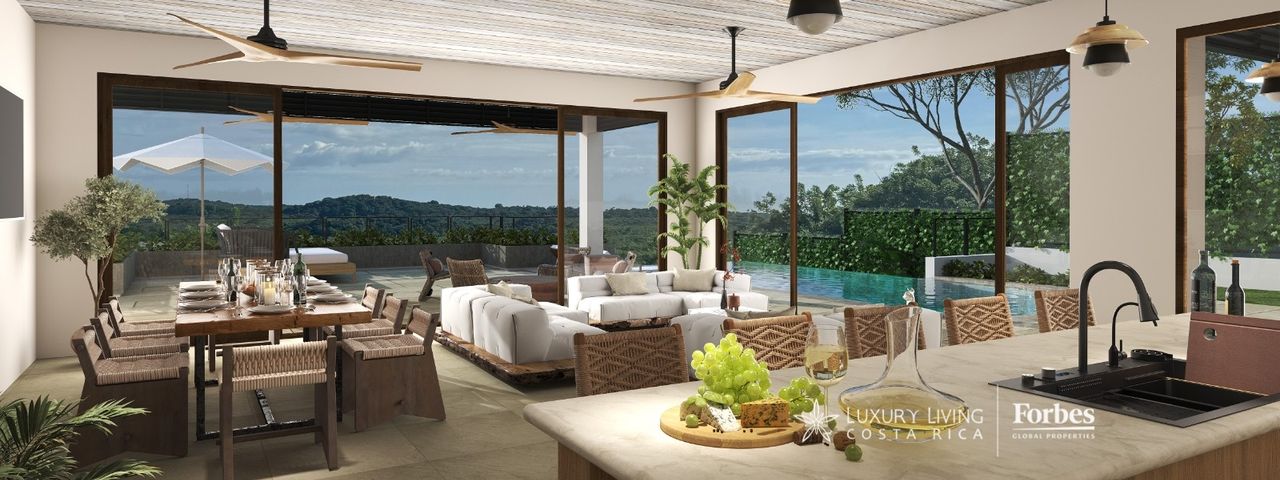 21417 - Modern house under construction, 6 bedrooms, ocean view, gated community — photo 1 of 6