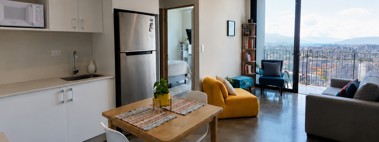Apartamento en condominio - Escalante – Amoblado y Equipado — foto 1 de 5