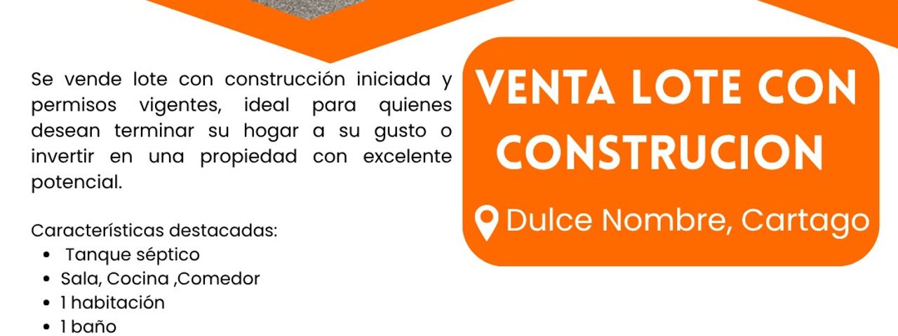 Venta Lote  con Construcción Cartago — photo 1 of 6
