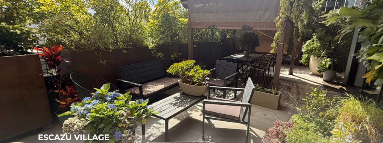 Escazú Village | Terraza Privada de 74 m² | Apartamento Esquinero — photo 1 of 19
