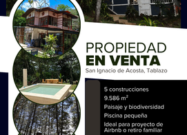 Montaña para proyecto o retiro, Enjoy Food, primera entrada a la derecha, San José Province, Acosta, Vicentinos, Costa Rica