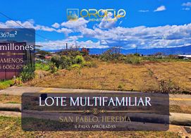 OPORTUNIDAD DESARROLLADORES PARA CONSTRUIR UNA CASA O APARTAMENTOS – SAN PABLO, HEREDIA, Condominio El Prado, San Pablo, Heredia, Costa Rica