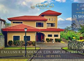 EXCLUSIVE RESIDENCE WITH LARGE LOT AND GREAT POTENTIAL SAN RAFAEL, HEREDIA #40505acmm, Heredia Province, concepcion San rafael, Costa Rica