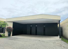 Casa Contemporanea de 1 Planta en Lindora, Santa Ana, 3HAB/3.5BA - 281.76m², Calle Lindora, San José Province, Pozos, Costa Rica