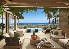 21416 - Modern house under construction, 6 bedrooms, pool and sea views, Guanacaste Province, Tamarindo, Costa Rica