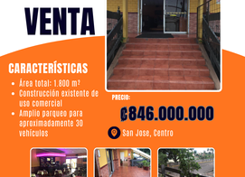Venta Local Comercial San José, Mercado Mayoreo, Avenida 10, San José Province, San José, Los Silos, Costa Rica