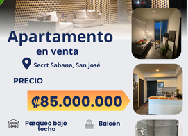 Venta Apartamento San Jose, SECRT Sabana, San José Province, San José, Morenos, Costa Rica