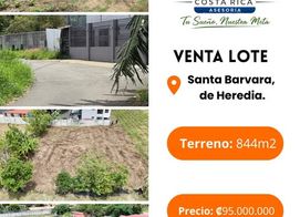 VENTA LOTE EN SANTA BARBARA, Heredia Province, Cantón de Santo Domingo, Costa Rica