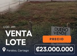VENTA LOTE CARTAGO, Cartago Province, Paraíso, Costa Rica