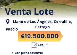 VENTA LOTE CARTAGO, Cartago Province, Corralillo, Costa Rica