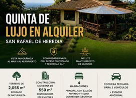 ALQUILER QUINTA EN SAN RAFAEL, Heredia Province, San Rafael, Costa Rica