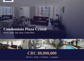 AMPLIO APARTAMENTO DE 3 DORMITORIOS EN BARRIO DENT, Condominio Plaza Cristal, San José Province, San Pedro, Dent, Costa Rica