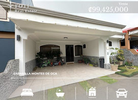 Venta de Casa en Condominio en Sabanilla Montes de Oca, Condominio Lomas de Montes de Oca, Calle Estéfana, San José Province, San Rafael, Salitrillos, Costa Rica