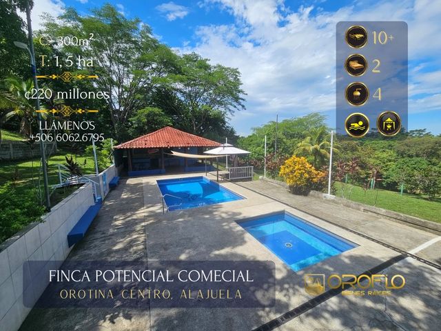 COMMERCIAL POTENTIAL ESTATE OROTINA, ALAJUELA #20901cgsa — photo 1 of 5