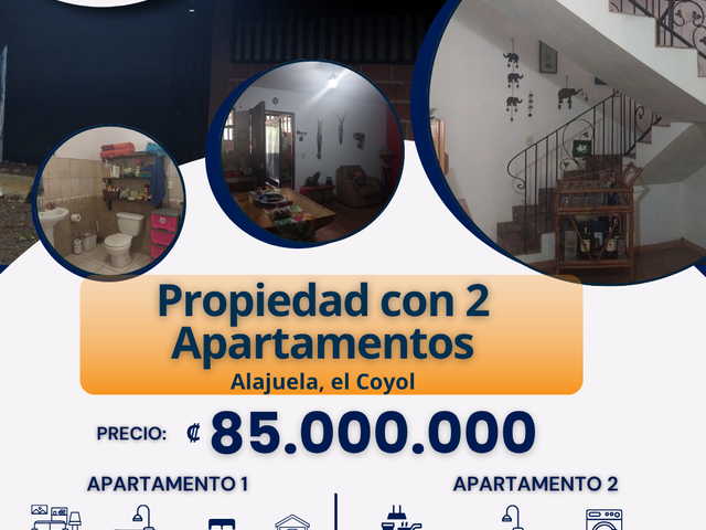 Venta 2 Apartamento Coyol Alajuela — photo 1 of 6