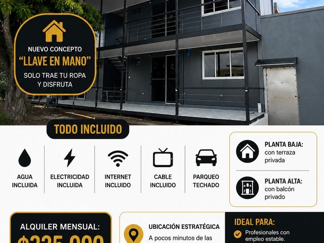 ALQUILER APARTAMENTO COYOL ALAJUELA — photo 1 of 5