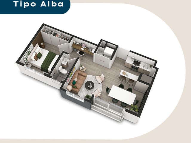 Apartamento en Skyhouse — photo 1 of 11