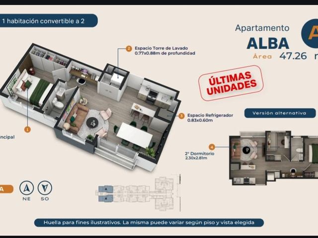 APARTAMENTO EN VENTA EN SKYHOUSE, SAN SEBASTIAN SAN JOSE — photo 12 of 18