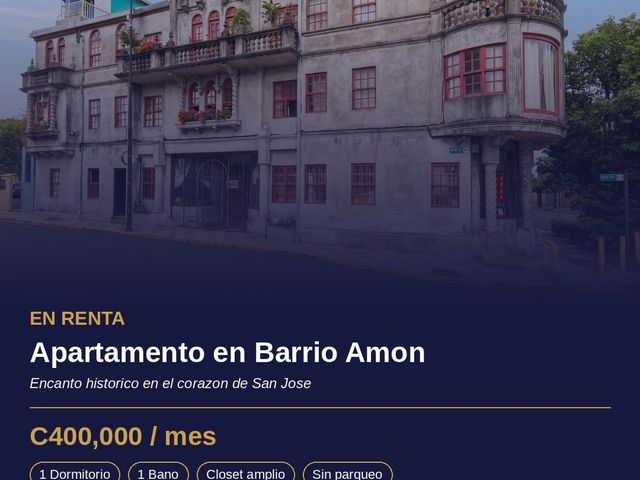 APARTAMENTO DE 1 DORMITORIO EN EDIFICIO HISTORICO BARRIO AMON — foto 1 de 17