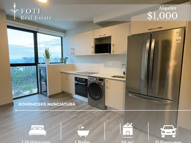 Alquiler de Apartamento con Línea Blanca en Cosmopolitan Tower — photo 1 of 9