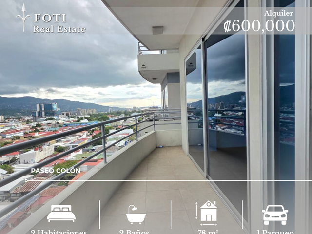 Torres de Paseo Colón | Piso 18 | Vista Panorámica | 2 Habitaciones — photo 1 of 16