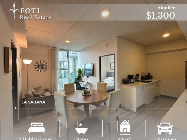 Secrt Sabana | Amueblado | 2 Habitaciones | Piso 11 — photo 1 of 11