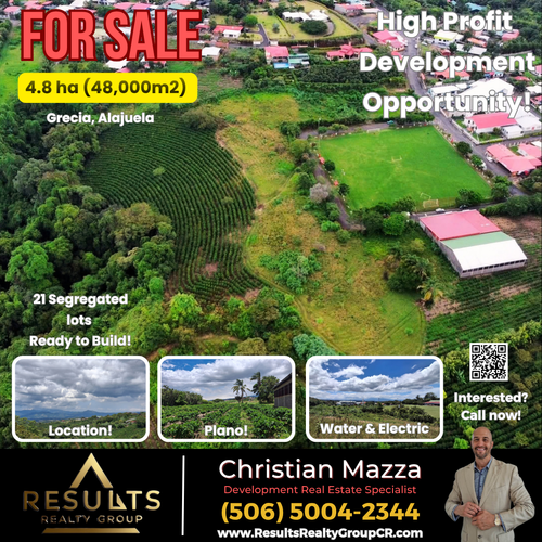 4.8 ha Flat Development Land 5004-2344, San Isidro (bajo) — foto 1 de 4