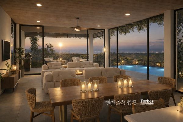 21416 - Modern house under construction, 6 bedrooms, pool and sea views, Guanacaste Province, Tamarindo, Costa Rica — photo 2 of 5