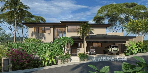21417 - Modern house under construction, 6 bedrooms, ocean view, gated community, Guanacaste Province, Tamarindo, Costa Rica — photo 4 of 5