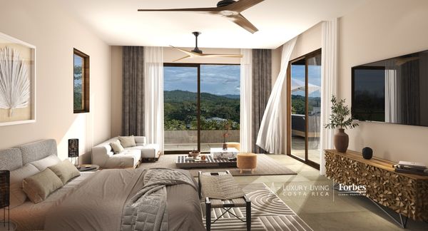 21417 - Modern house under construction, 6 bedrooms, ocean view, gated community, Guanacaste Province, Tamarindo, Costa Rica — photo 2 of 5