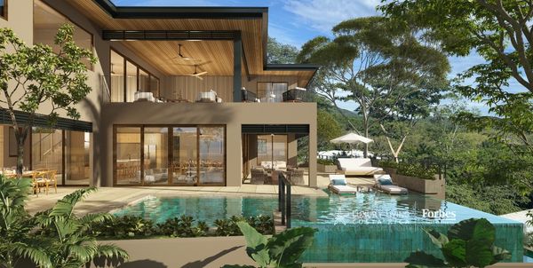 21417 - Modern house under construction, 6 bedrooms, ocean view, gated community, Guanacaste Province, Tamarindo, Costa Rica — photo 5 of 5