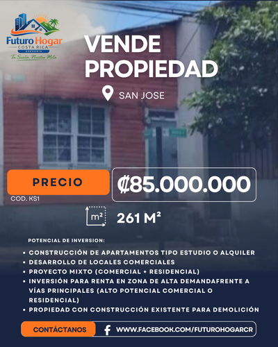 Venta propiedad San José Desamparados, San José Province, Desamparados, Costa Rica — photo 1 of 5